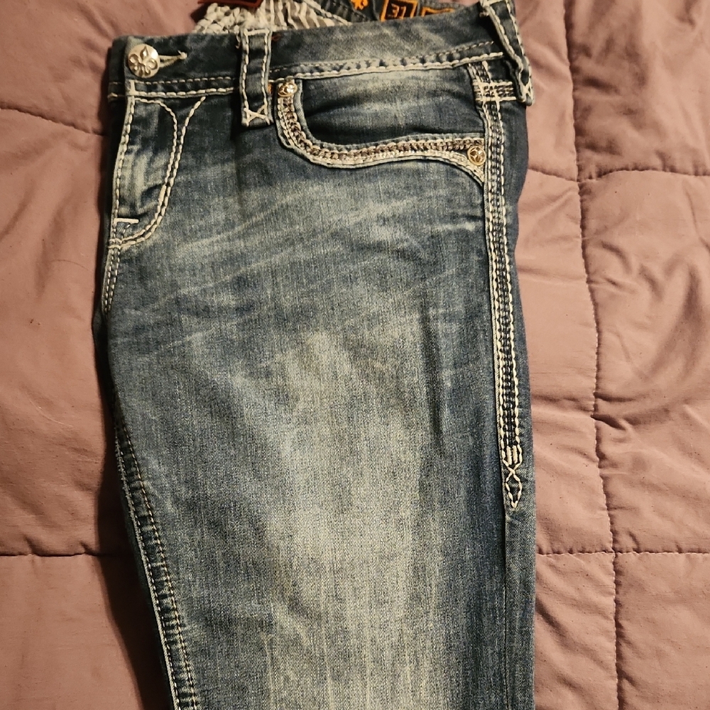 Rock Revival Women's Blue Boot Cut Jeans